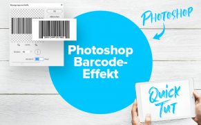 Photoshop Barcode Effekt