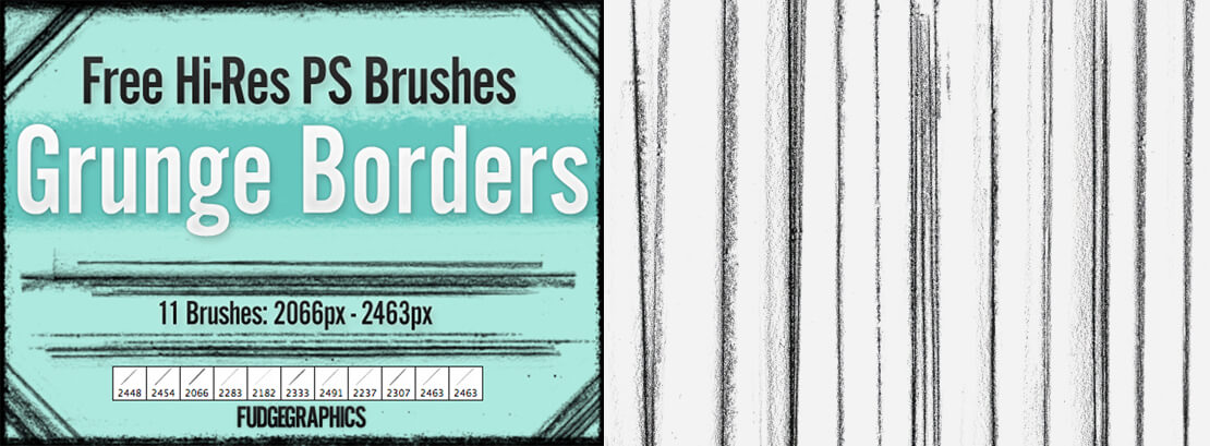 Grunge Borders Brushes