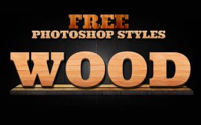 Photoshop Wood Styles
