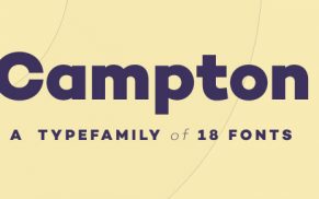»Campton« von Fontfabric erschienen