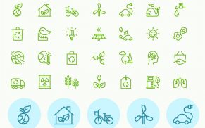 Vector Ecology Icons