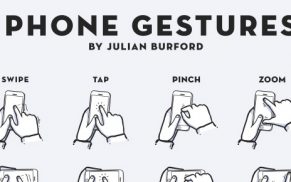 Vector iPhone Gestures