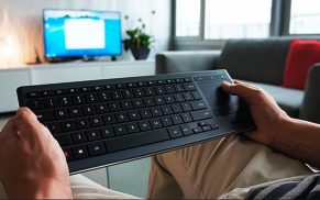 Tastatur fürs Wohnzimmer