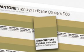Pantone D65 Lighting Indicator Stickers