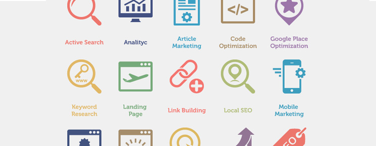 SEO Services Icons