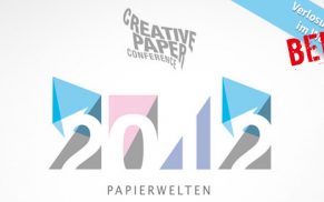 Wir verlosen 2 x „2-Tagestickets“ für die Creative Paper Conference