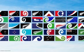 Flagge für Neuseeland