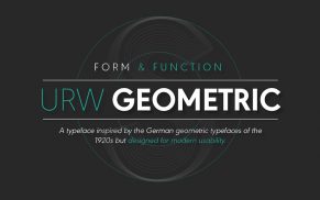 »URW Geometric« erschienen