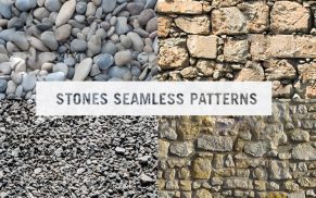 Stones Seamless Patterns