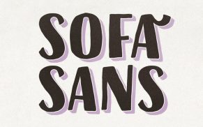 Handgezeichnete »Sofa Sans«