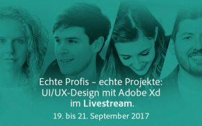 »Adobe Live« zu UI/UX-Design mit Adobe Xd