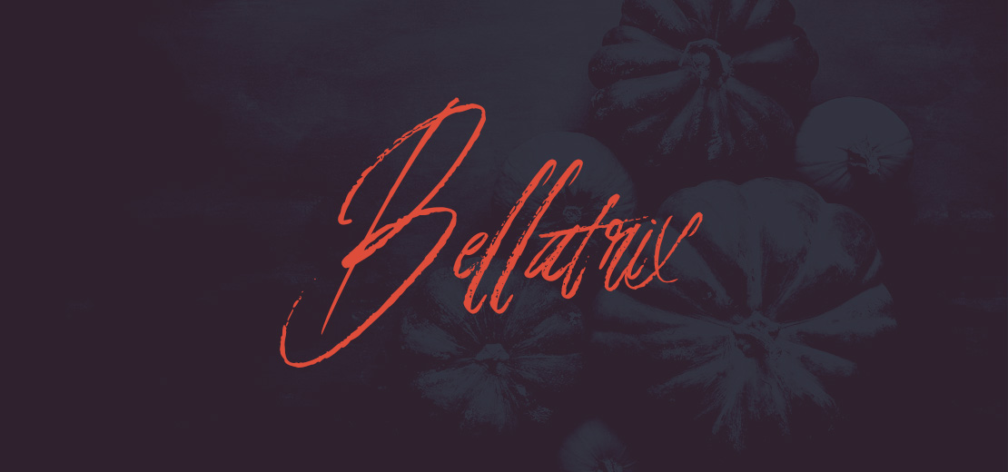 Halloween Font Bellatrix