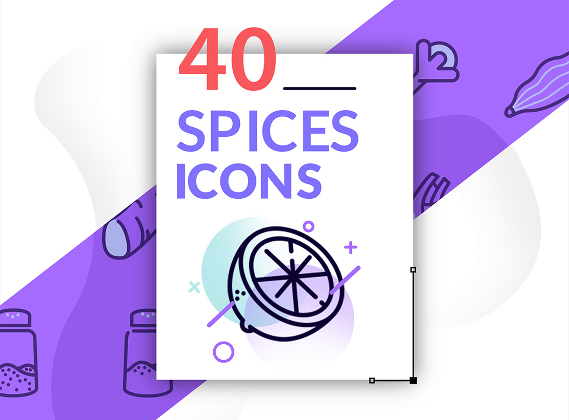 Spices Icons - Symbole zum Kochen