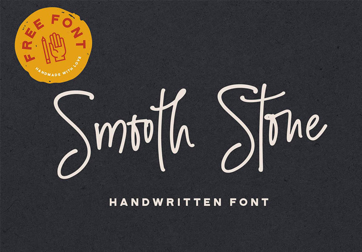 Smooth Stone – Free Font zum Downloaden [Tipp!]