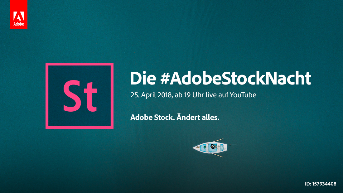 Der große #AdobeStockNacht Livestream: Stockmedien ganz neu erleben