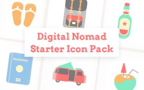 Icons für digitale Nomaden