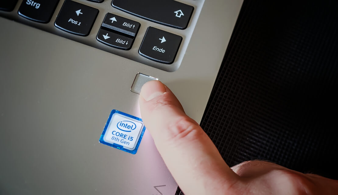 Fingerabdrucksensor vom Laptop Lenovo Yoga 920 Vibes