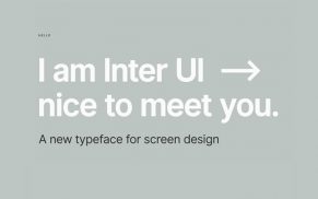 Inter UI: Open-Source-Schrift für User-Interfaces