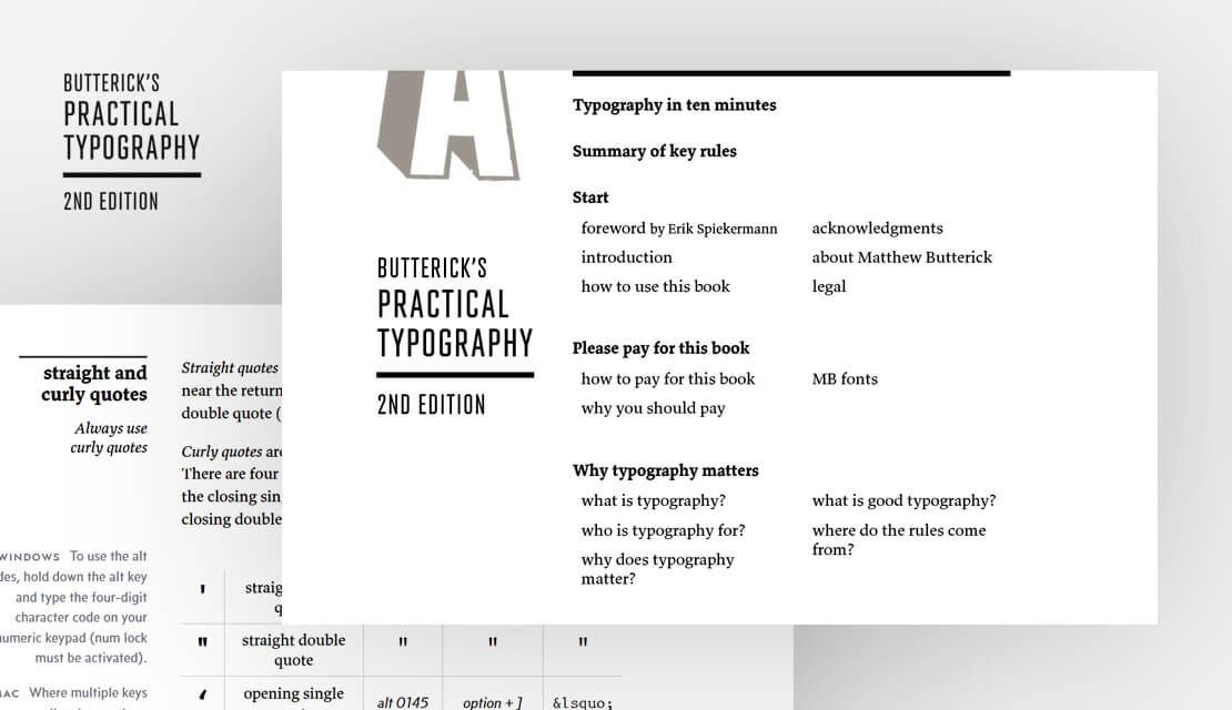 Praktische Typografie im Web