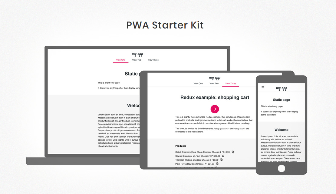 Progressive Web App Starter Kit