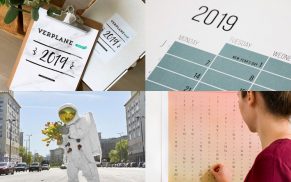 Kreative Kalender für 2019 – 14 Projekte von Designern