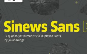 Neue Schrift für Interfaces: Sinews Sans Pro