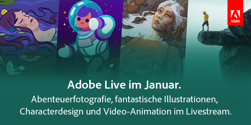 Livestream: Adobe LIVE im Januar