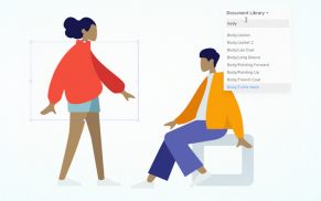 Humaaans – Design-Library mit Illustrationen