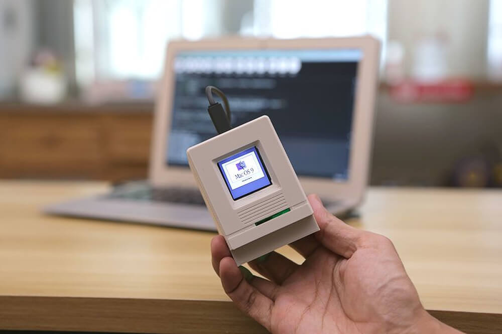 Mini-Macintosh aus dem 3D-Drucker