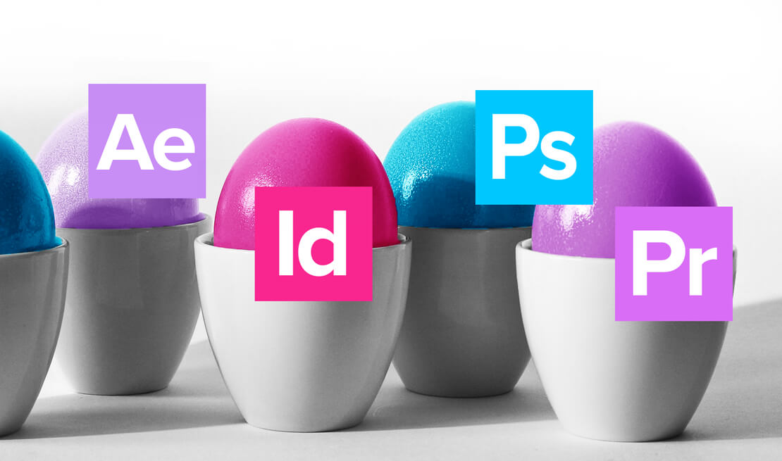 Easter Eggs in Software Creative Cloud 2019