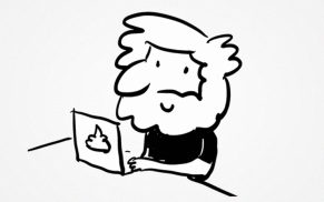 Comic-Serie über Designer