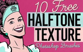 Halftone Texture Brushes