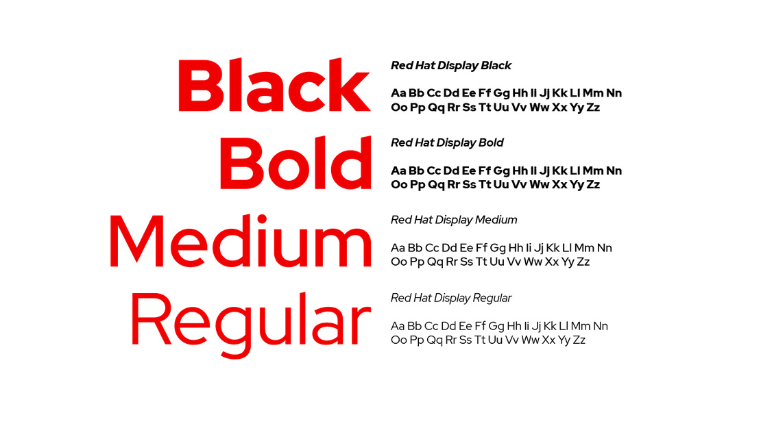 Red Hat Font