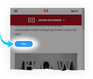 Adobe Exchange Plugin installieren