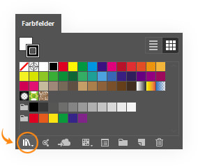 Farbfelder Farbtafeln Sonderfarben (Illustrator)