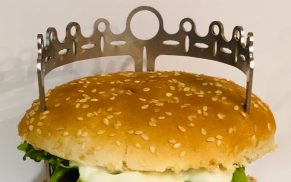 Burger essen wie ein König