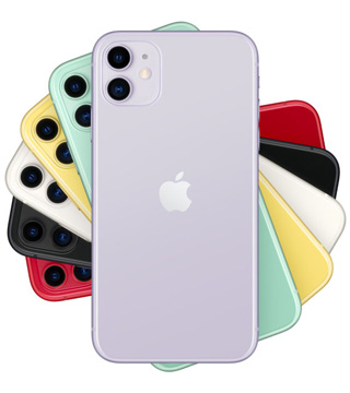 iPhone 11 in 6 Farben