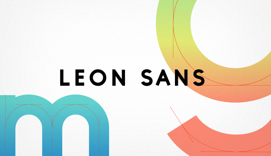 Leon Sans - Font aus Code