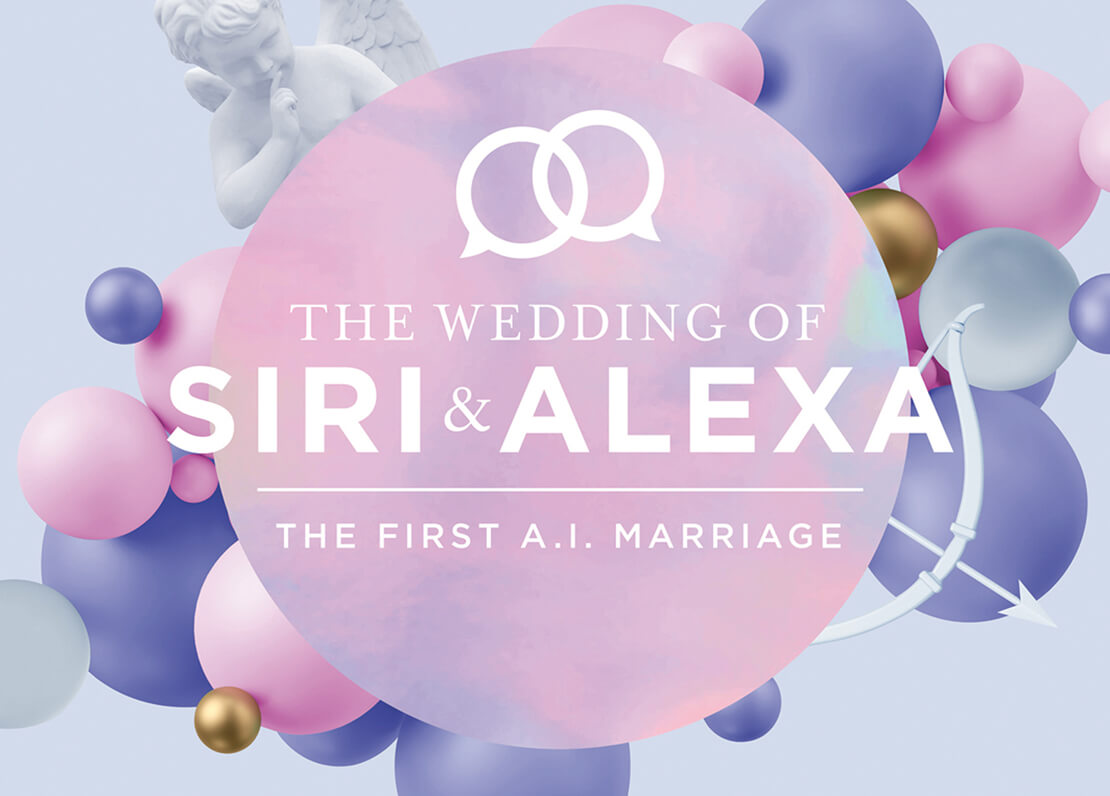 Wedding of Siri and Alexa