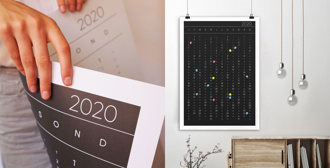 Design-Kalender 2020 von jo’s Büro