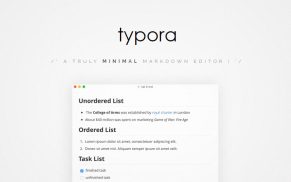 Minimalistischer Text-Editor »Typora«