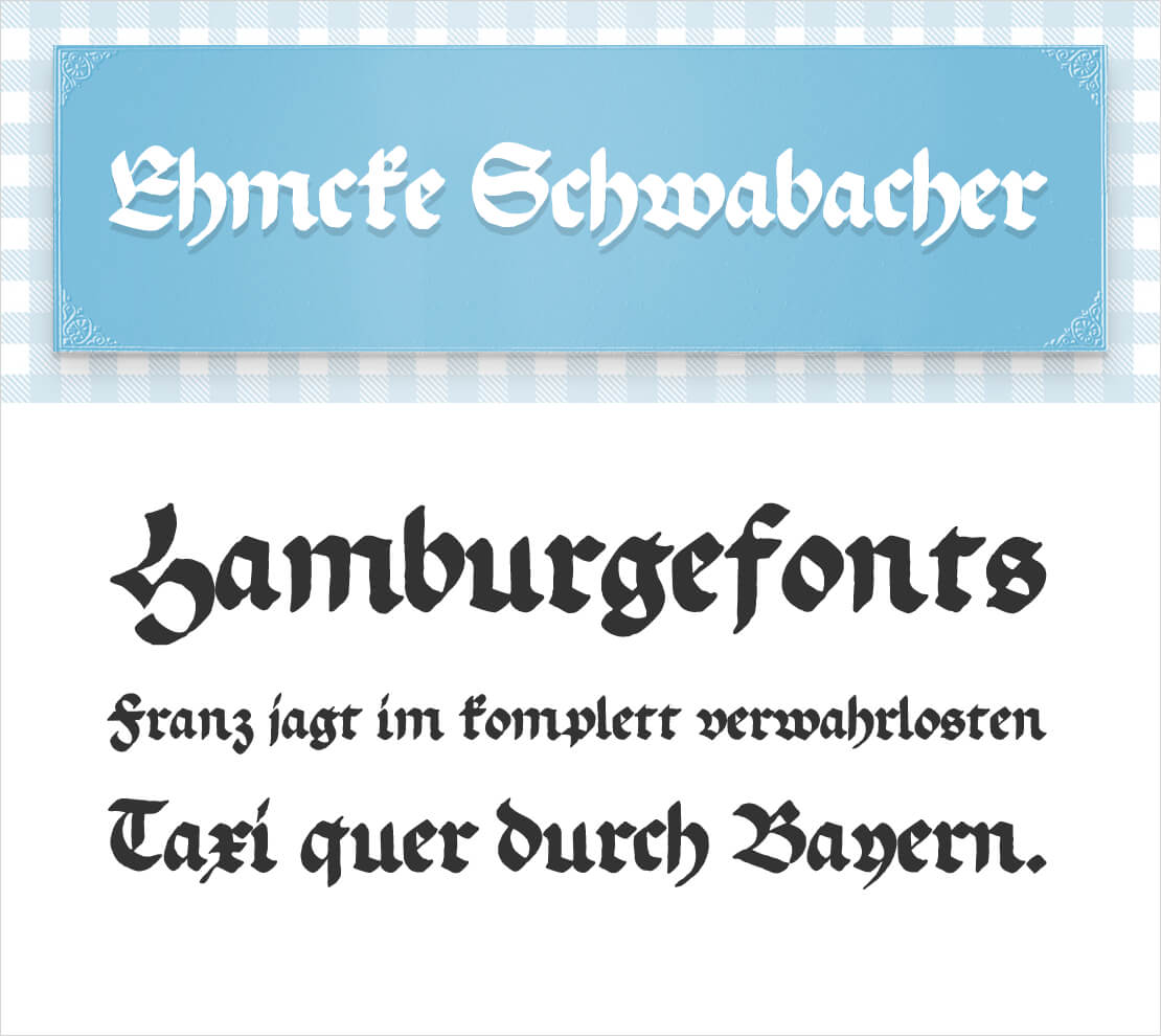 Ehmcke Schwabacher