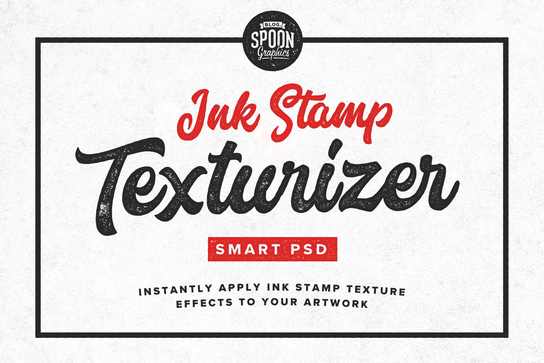 Ink Stamp Text Effect für Photoshop