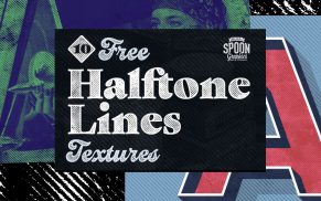 Free Halftone Lines Textures