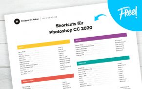 Adobe Photoshop CC 2020 Shortcuts auf Deutsch [Übersicht Tastenkürzel]