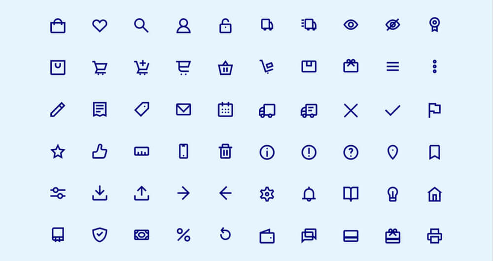 Shopicons SVG-Icons