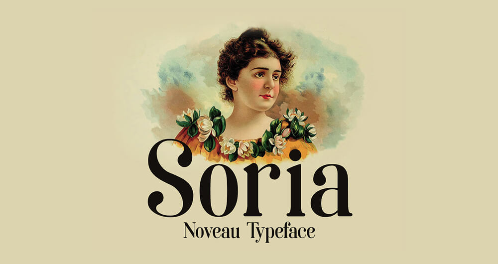 Soria Free Nouveau Font