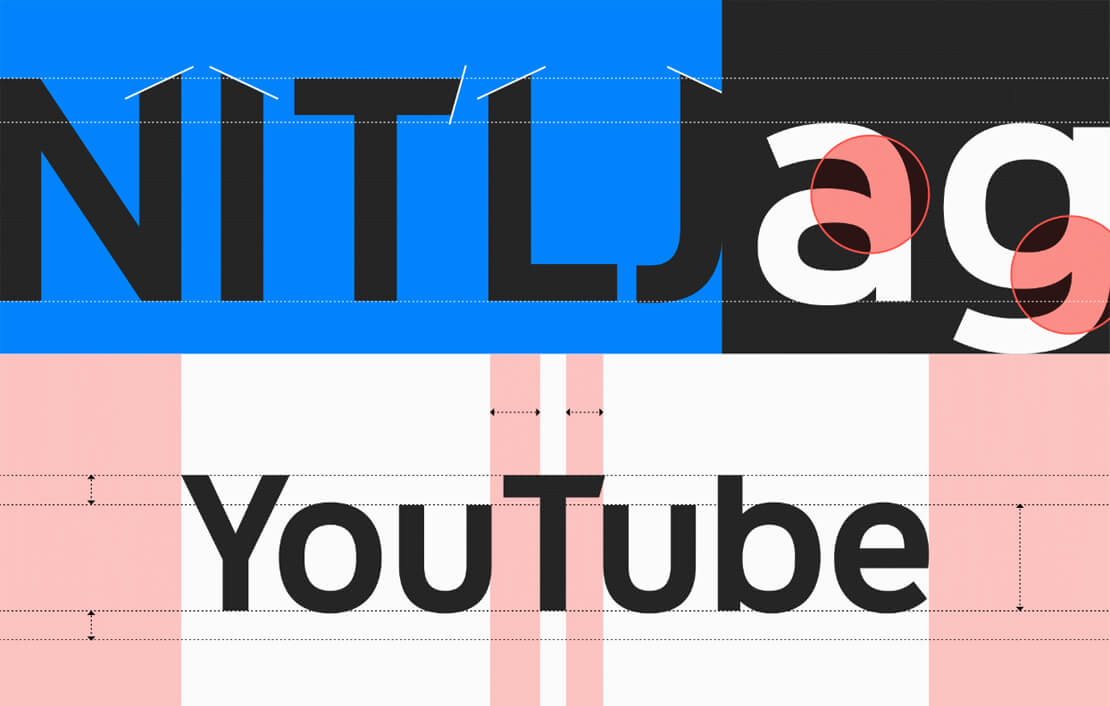 Entstehung der Schriftart YouTube Sans