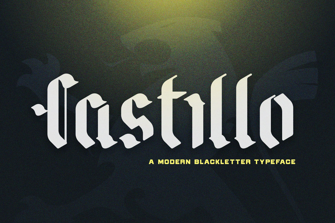 Castillo - Modern Blackletter Typeface