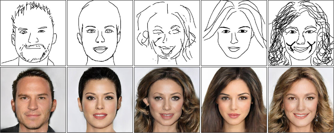 Deep Face Drawing AI Algorithmus
